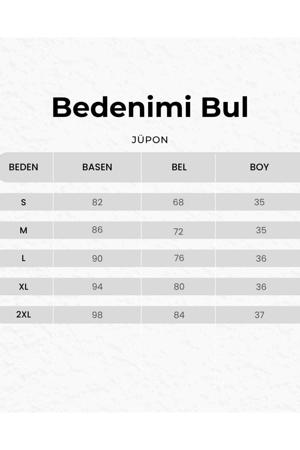 SENFONİ Organik Bambu Mini Boy Jüpon görsel 3
