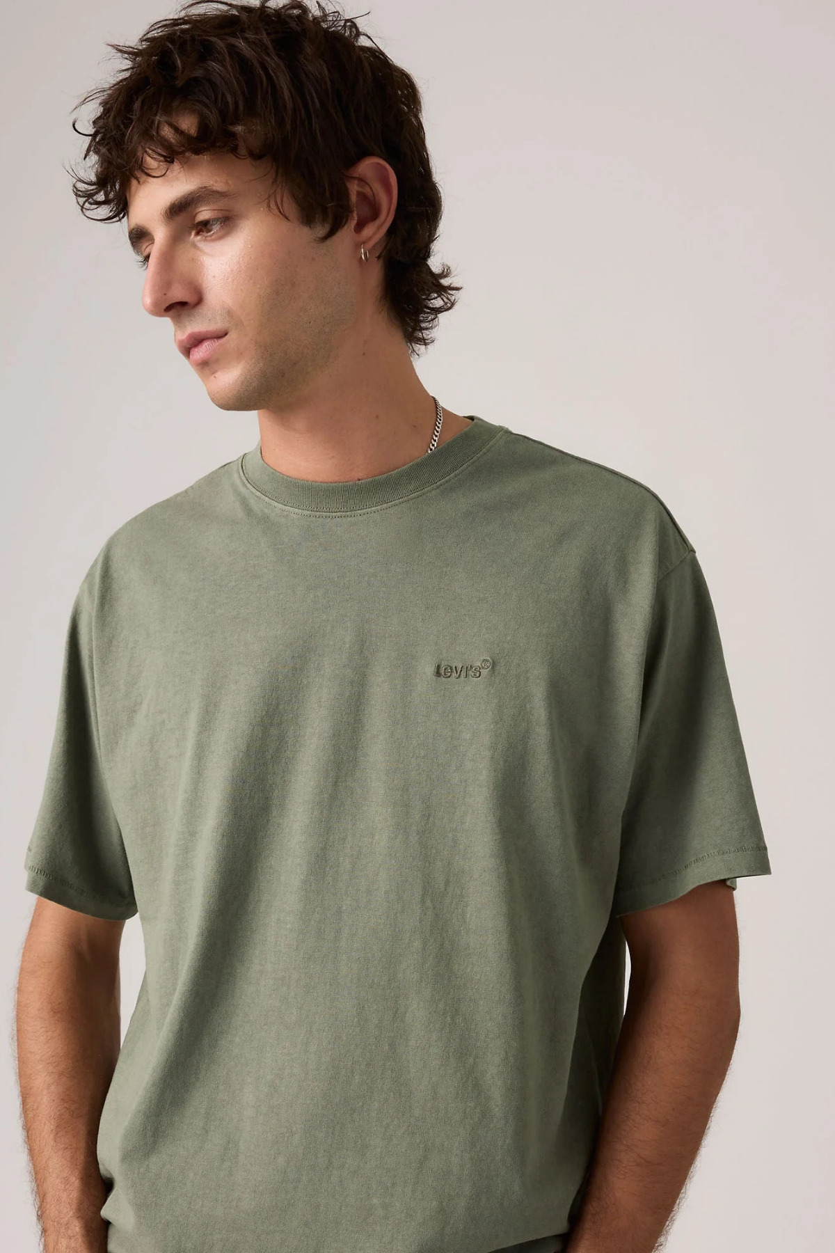 تی شرت مردانه طرح قدیمی Roan Rou مدل Grunge Wash - رنگ قرمز - A0637-0189 لیوایز تی شرت Levi's