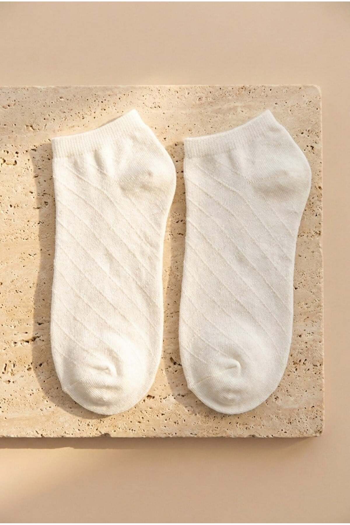 Katia&Bony Kadın 5'li Sürpriz Paket Step Çorap Çok Renkli görsel 3