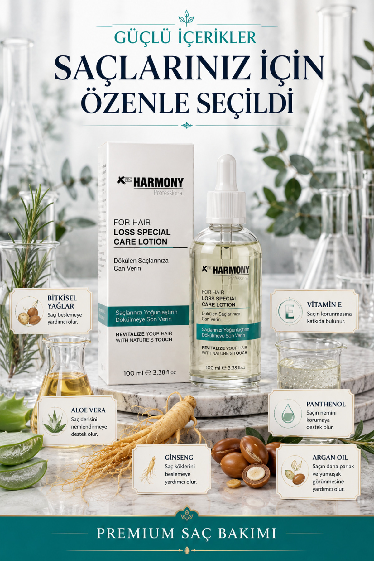 لوسیون مراقبت ویژه ریزش مو، سرم منتول، ۱۰۰ میلی لیتر — XPH-8682887911772 — تصویر 3 از 8