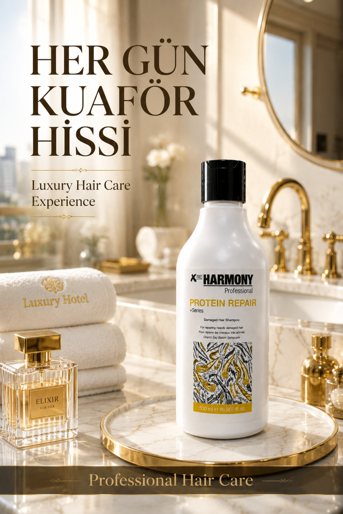 X Pro Harmony Protein Repair Hair Shampoo Onarıcı Saç Bakım