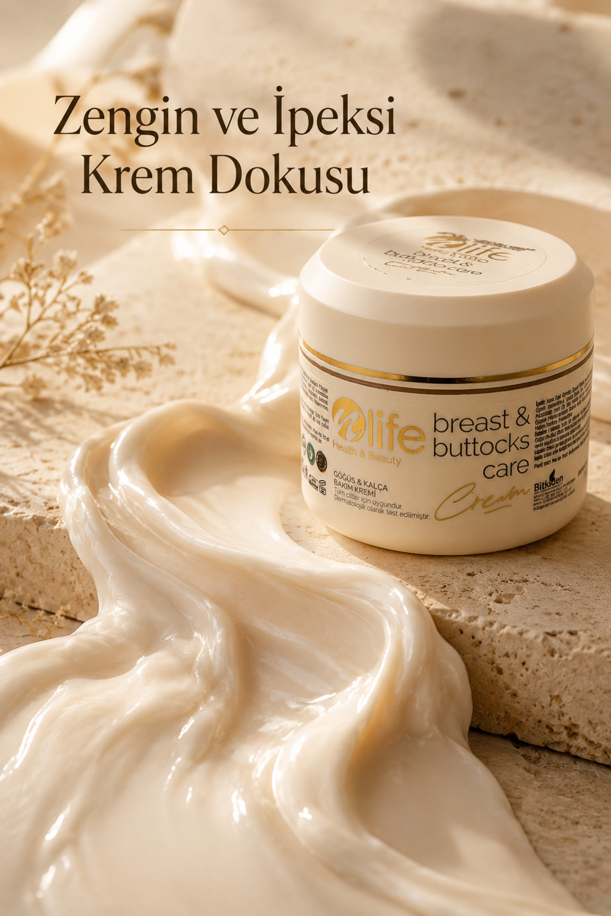 Göğüs ve Kalça Bakım Kremi / Toparlayıcı / Onarıcı / Tüm Ciltler 150 ml — Tüm Ciltler İçin Uygundur — تصویر 3 از 5