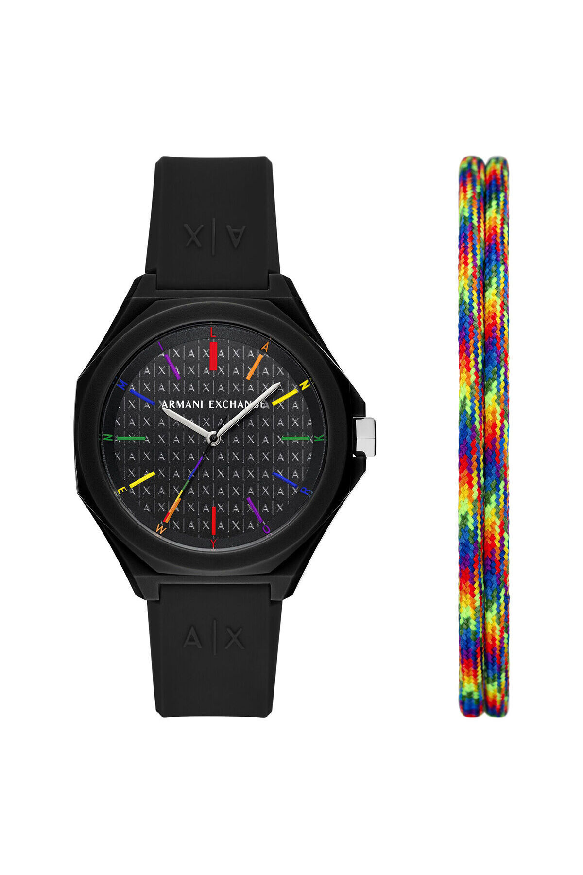 ست ساعت و دستبند AX7158SET آرمانی اکسچنج ست ساعت مچی Armani Exchange