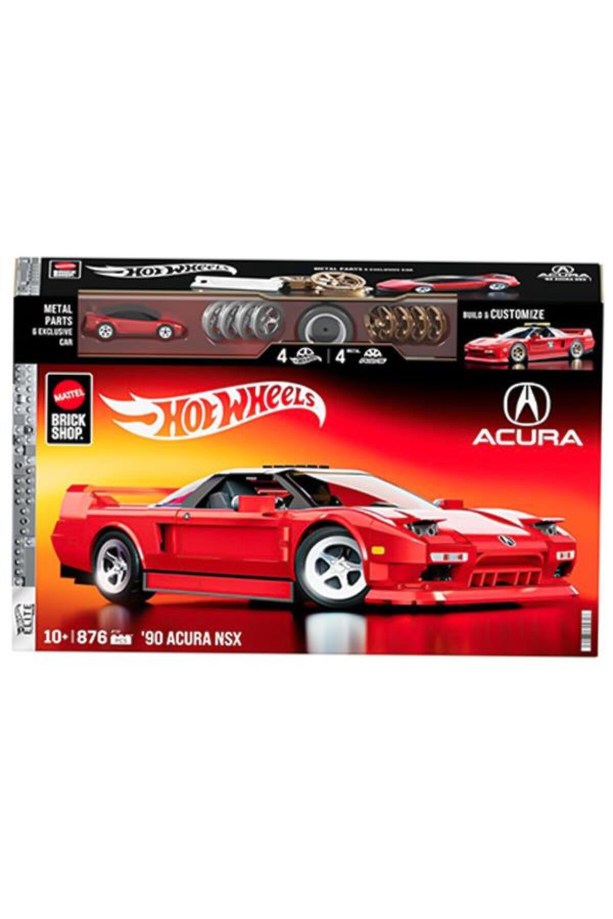 Mattel Mattel Brick Shop HW Elite Serisi '90 Acura NSX JFT17
