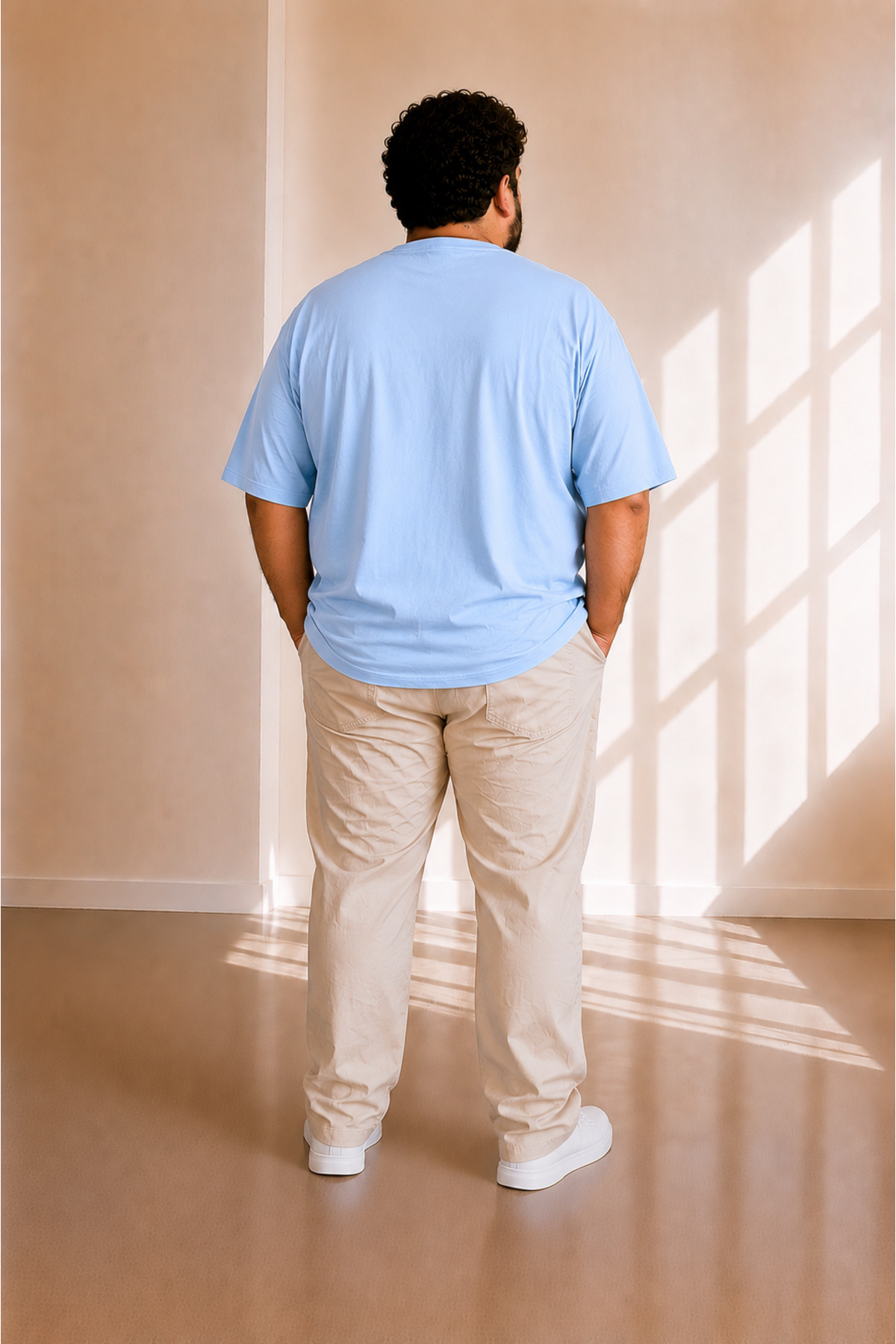 sngl tekstil Erkek Büyük Beden Oversize Kısa Kollu T-shirt 3xl 4xl 5xl 6xl 7xl 8xl görsel 3