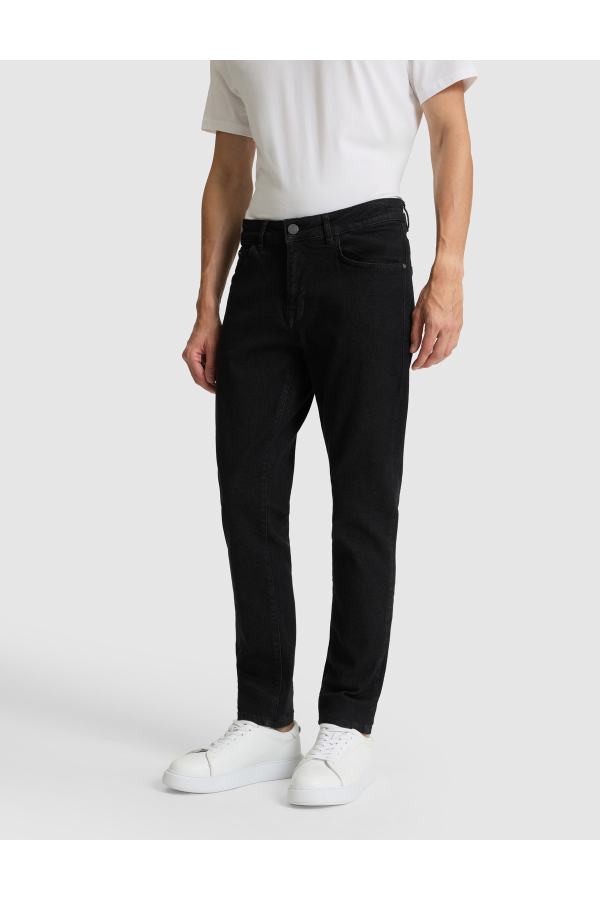 Pierre Cardin Siyah Slim Fit Jean Pantolon 50308928-VR046 görsel 4