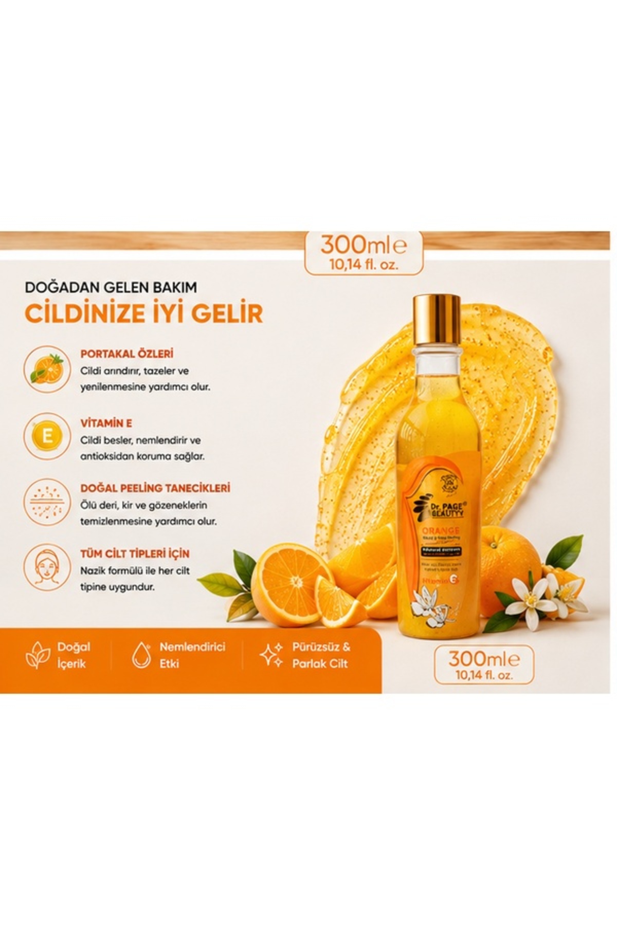 Hand & Body Orange Peeling 300gr — 6 — تصویر 3 از 6