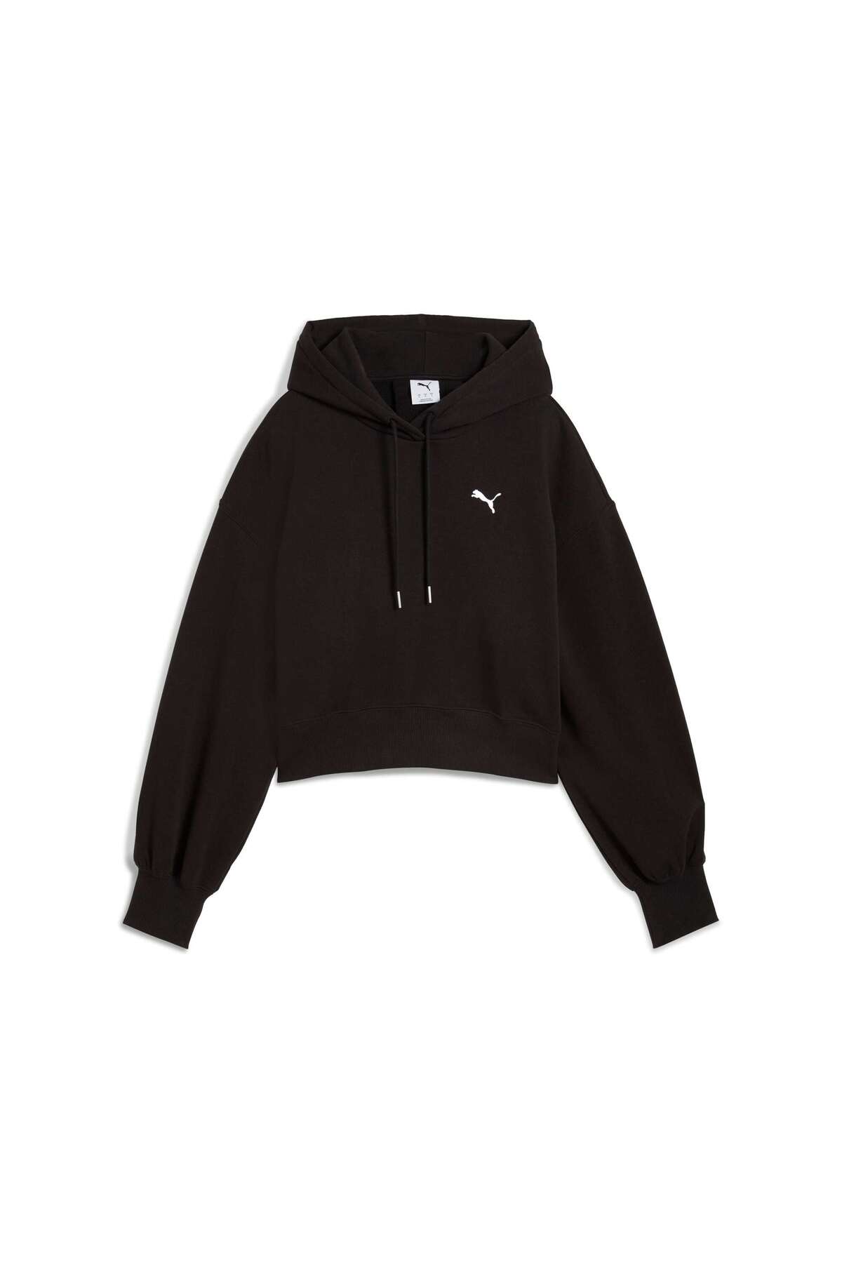 Puma WARDROBE ESSENTIALS Kadın Geniş Kesim Kısa Kapüşonlu SWEATSHIRT