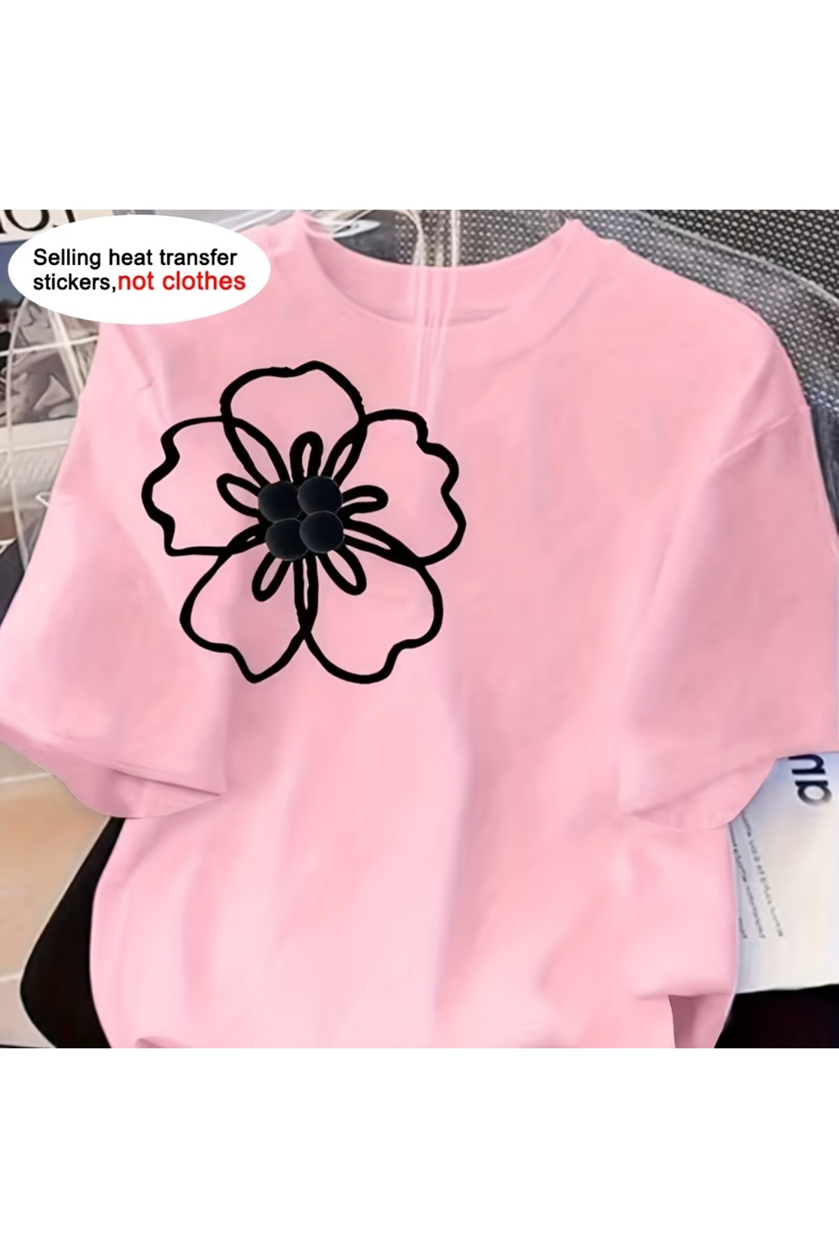 Unisex baskılı Oversize T-shirt