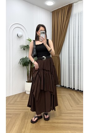 R-Style Bel Lastikli Etek