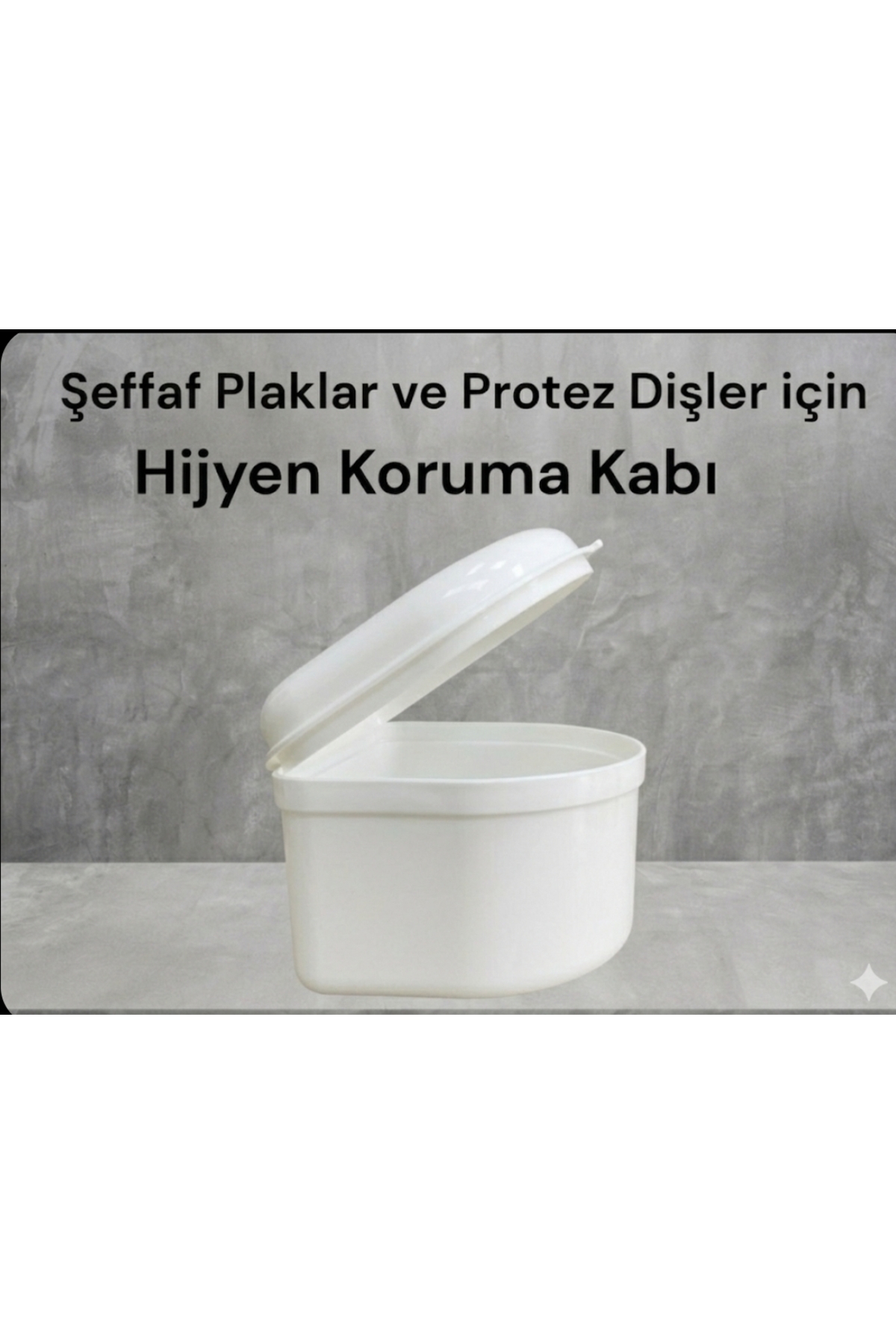 Dental Plaque Container Prosthetic Dental Box 1 Pc Large Size Various Colors