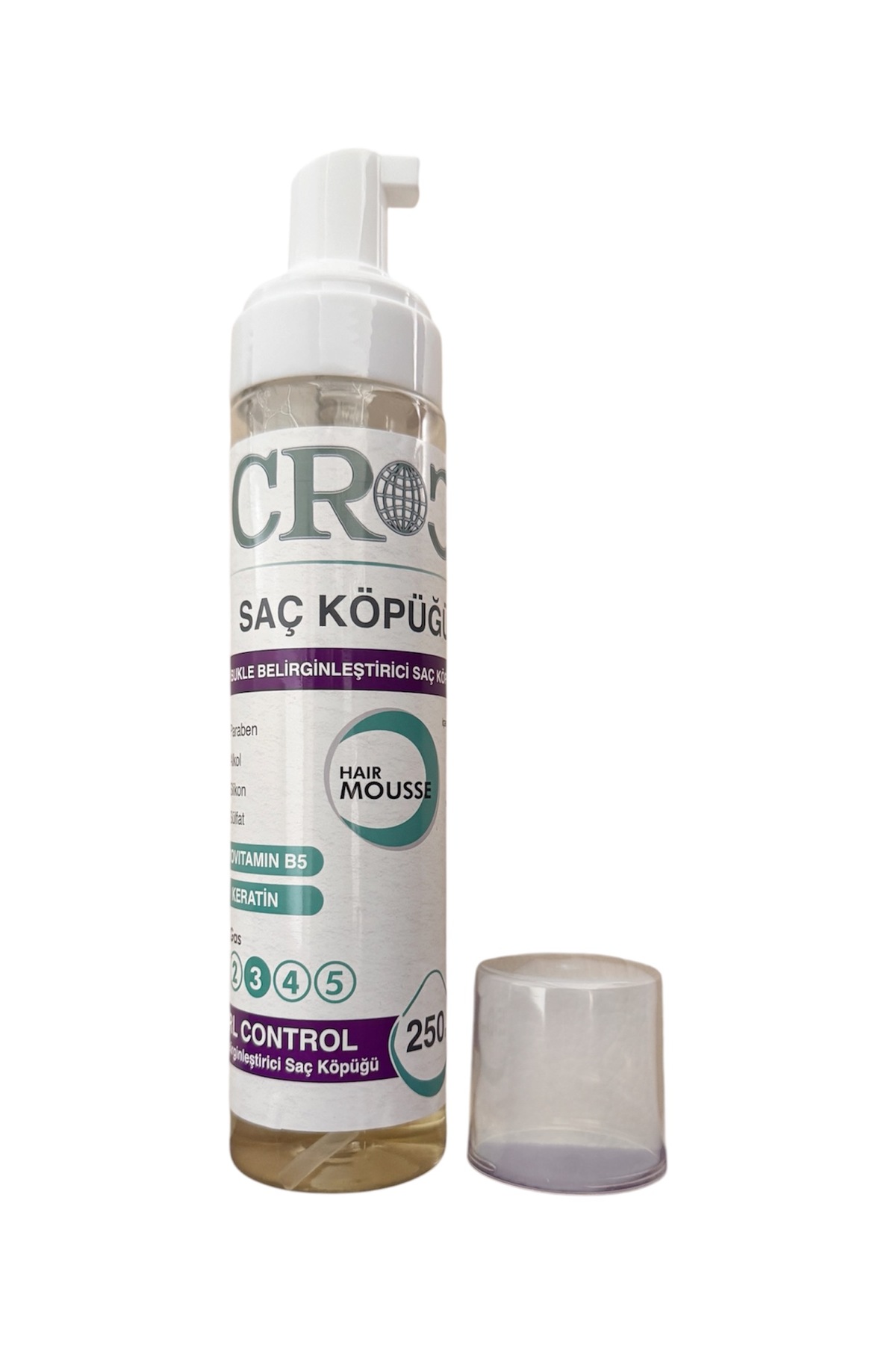 Saç Köpüğü No:3 250ml Belirgin Bukleler — 8684083001196 — تصویر 4 از 5