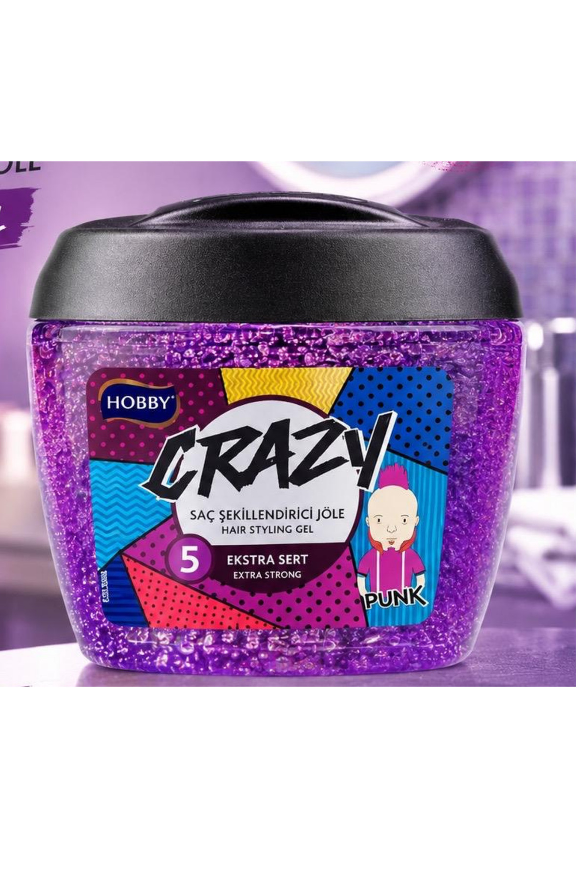 Saç Jölesi Crazy Extra Sert Tutuş 700 ml — Crazy700 — تصویر 2 از 2