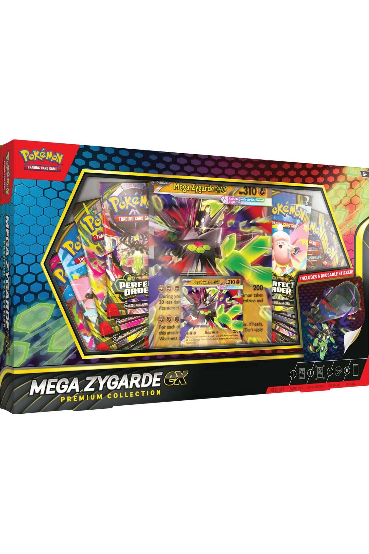 Pokemon Company Pokemon Mega Zygarde ex Premium Collection