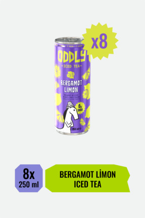 ODDLY Yeni Bergamot & Limon Ice Tea 250 Ml 8li