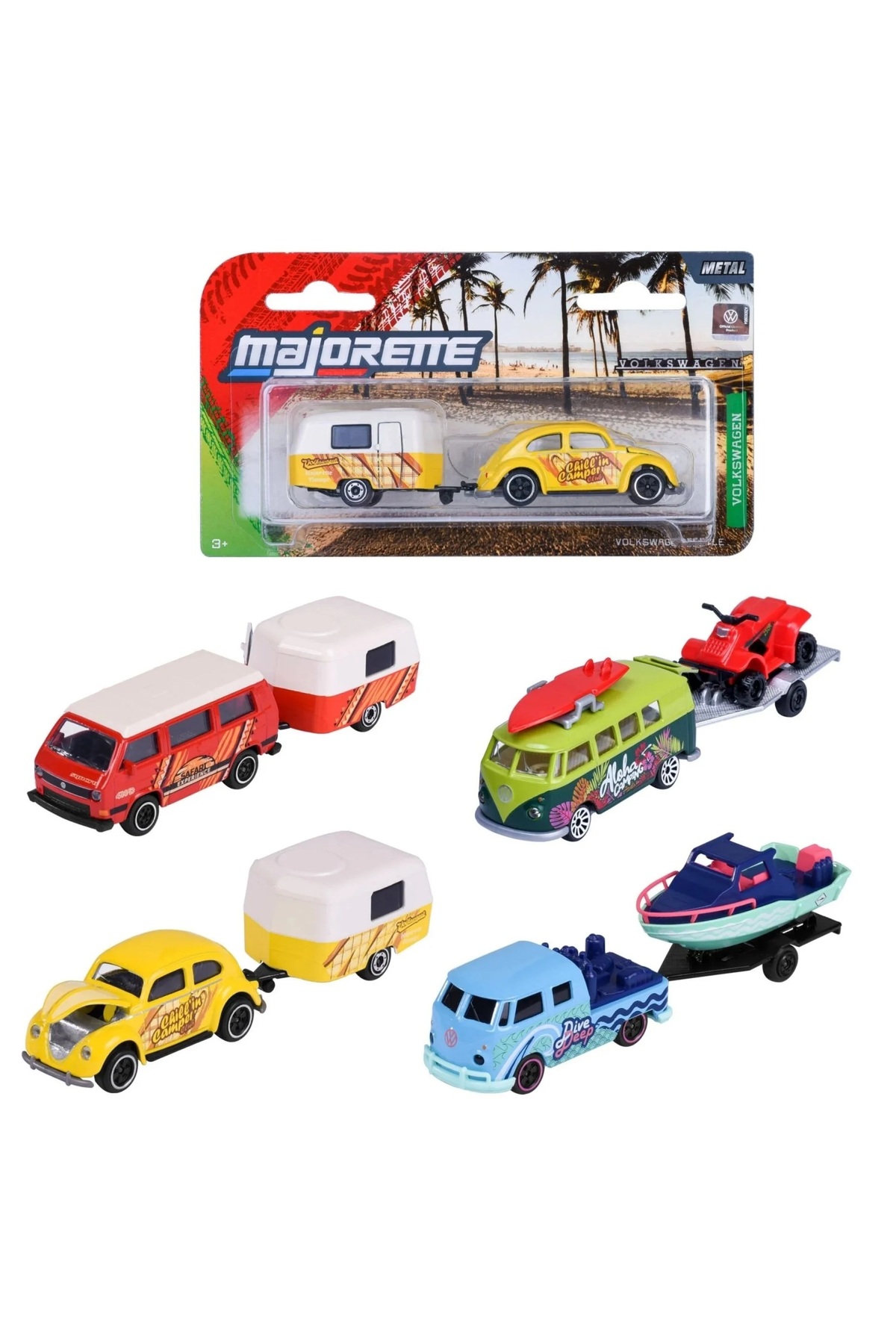 HOT WHEELS Volkswagen Trailer Vehicles (1 Piece Shipped)