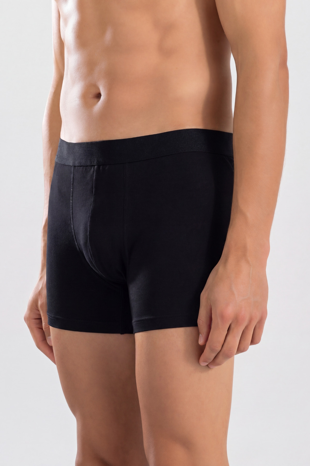 Arma Yıldız Erkek Premium Bambu Siyah Boxer 6'lı Hediye Kutulu Damat Bohçası ve Çeyiz Seti görsel 3