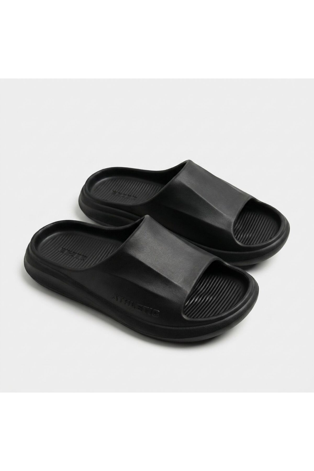 Men's Pool Beach Garden Black Slippers