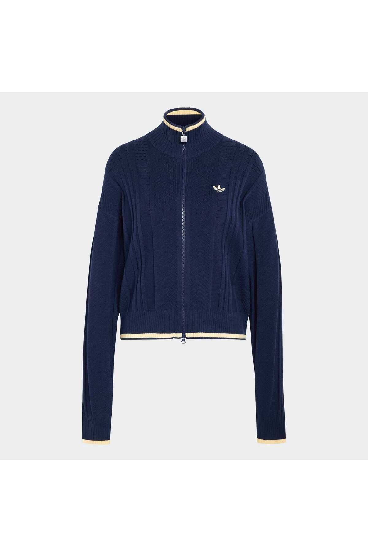 adidas Knit Fb Tt Kadın Spor Sweatshirt KT1864 görsel 4