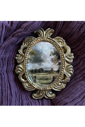 Nesteren Atölye Vintage Tasarım Dekoratif Mini Tablo - Magnet & Duvar Süsü -A...