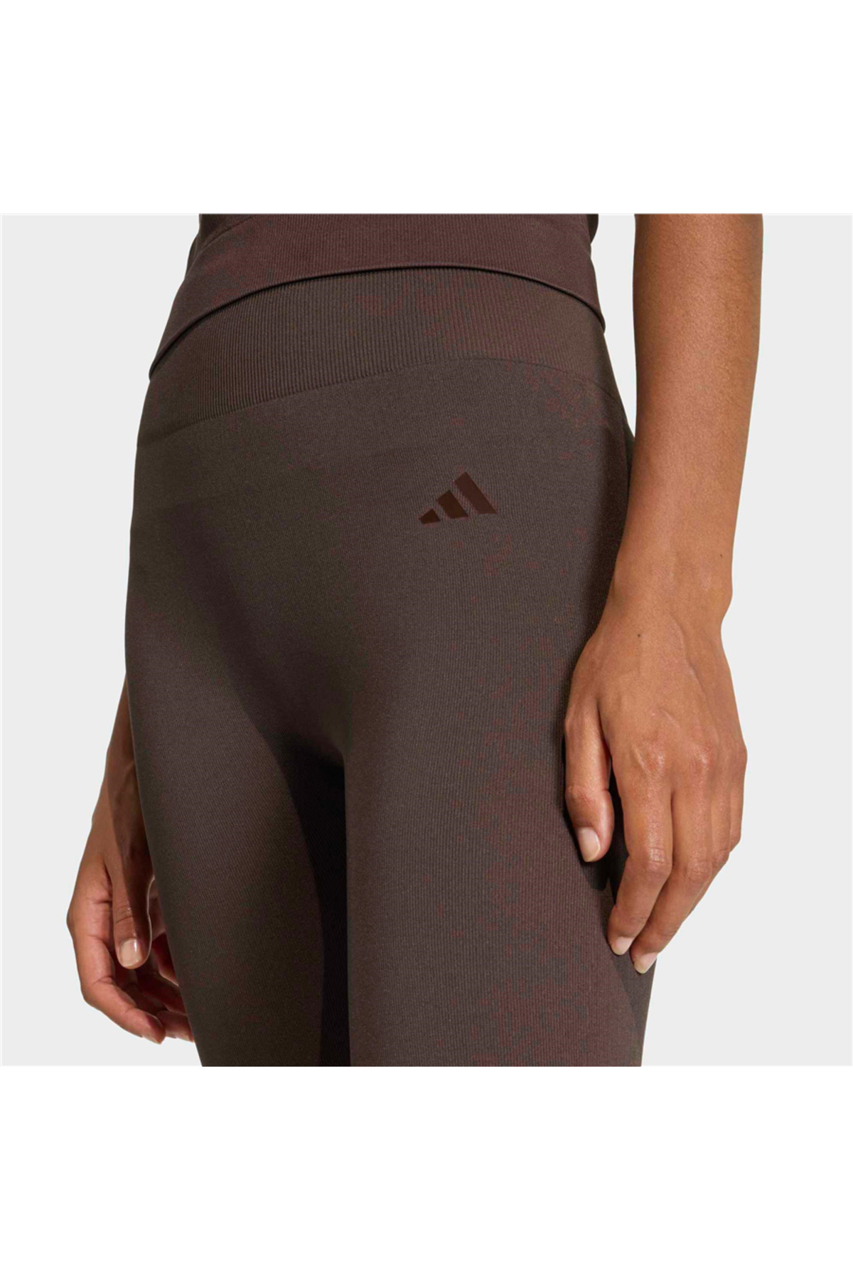 adidas Workout Essentials Tam Boy Örme Tayt görsel 5
