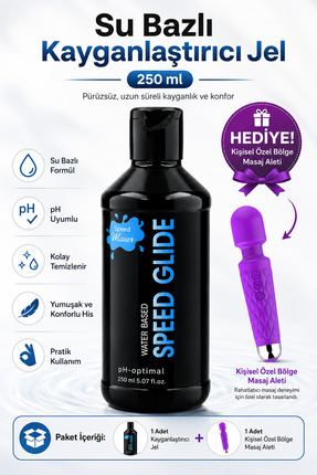 Kokteyl Su Bazlı Kayganlaştırıcı Jel 250 ml pH Uyumlu Uzun Süreli Konfor Kişi...