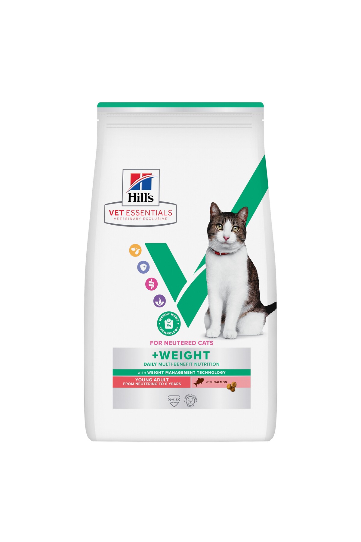 Hill's Vet Essentials Adult Weight Somonlu Kısır Kedi Maması 3 kg