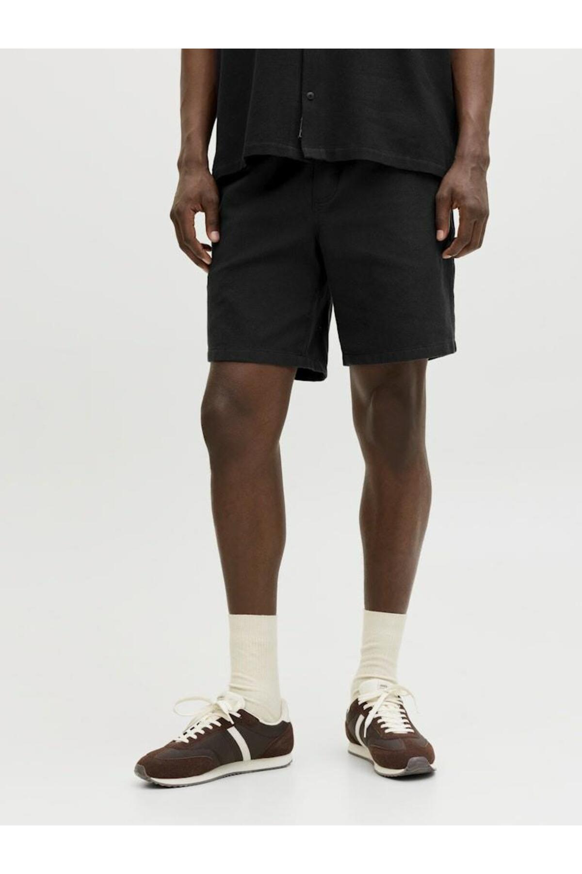 شلوارک مردانه جک جونز مدل Jaiden Waffle کد 12295862 جک اند جونز شلوارک برمودا Jack & Jones