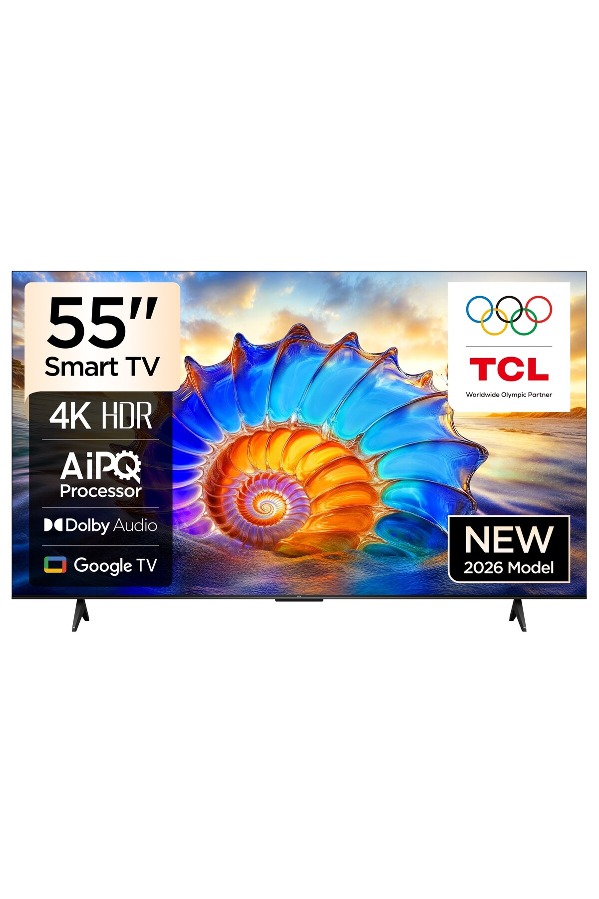 TCL 55V6D 4K Ultra HD 55'' 140 Ekran Uydu Alıcılı Google Smart LED TV Televizyon