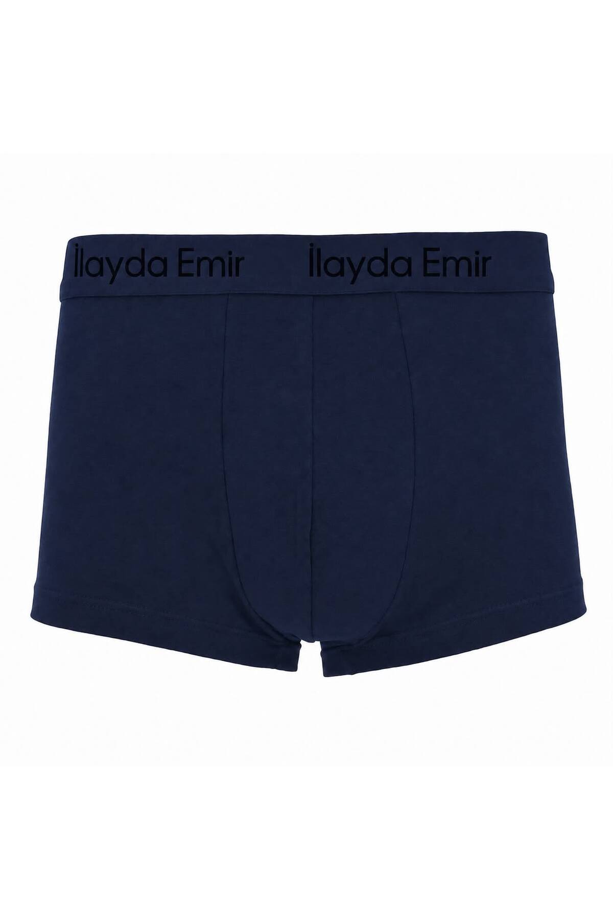 ilayda emir Erkek Boxer Pamuklu Likralı Esnek Bel Lastikli Füme Boxer Külot