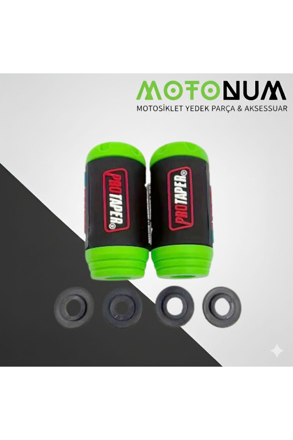Motonum Yamaha Mt 09 Protaper Ön Teker Muhafaza Takozu-Yeşil