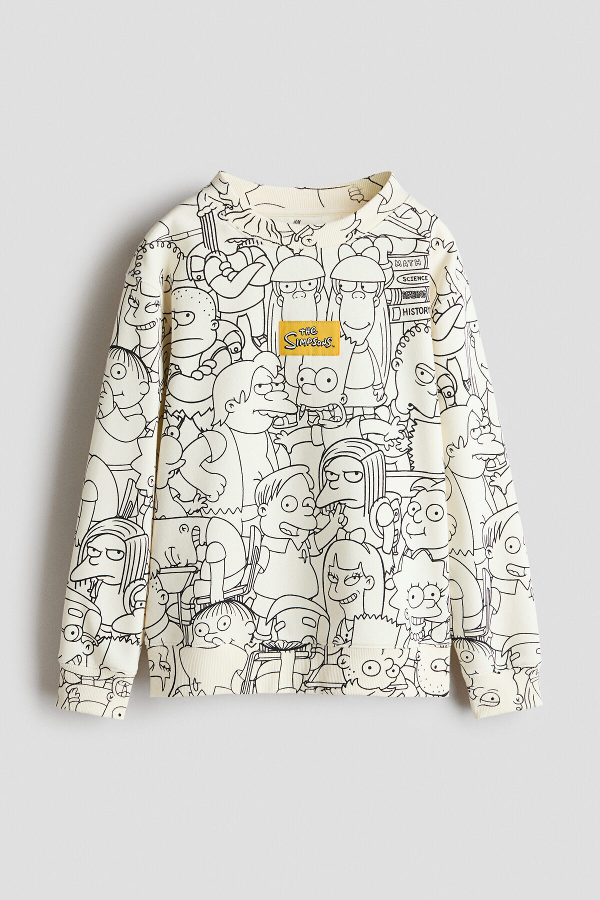 سویشرت طرح‌دار و آستردار پشمی اچ اند ام سویشرت H&M