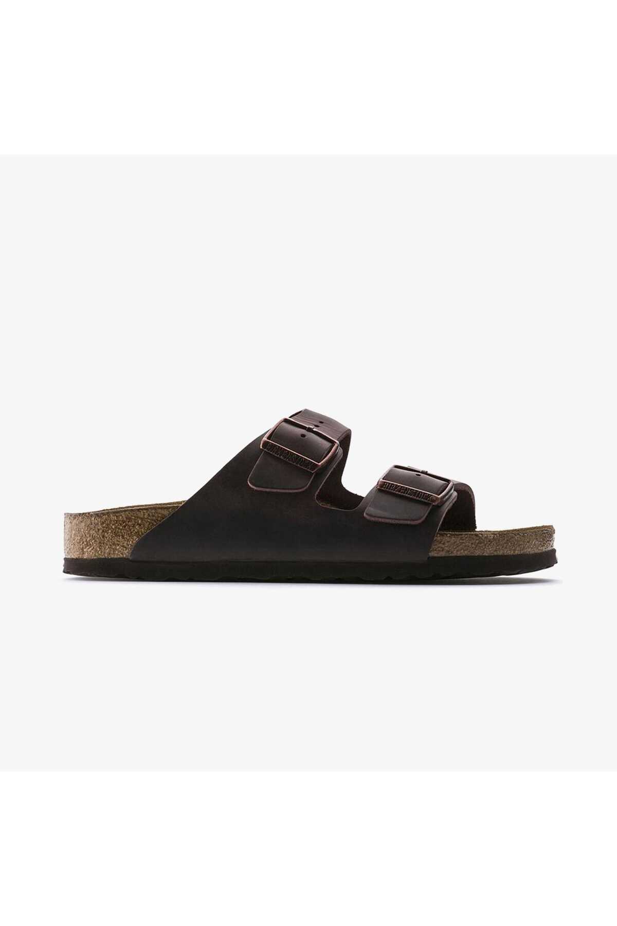 دمپایی قهوه‌ای یونیسکس مدل آریزونا Sfb Leoi از برند Juststep بیرکن استاک دمپایی Birkenstock
