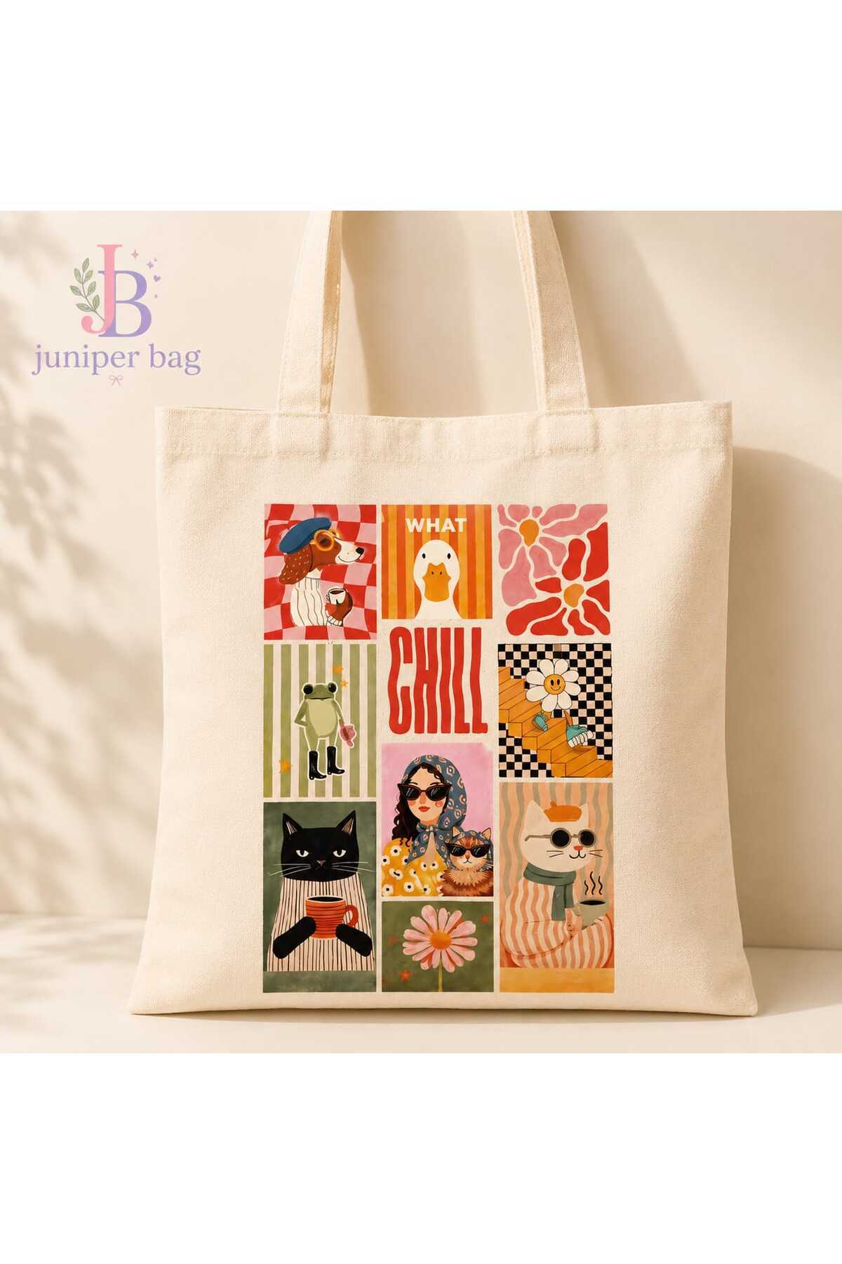 Juniper Bez Çanta , Tote Bag