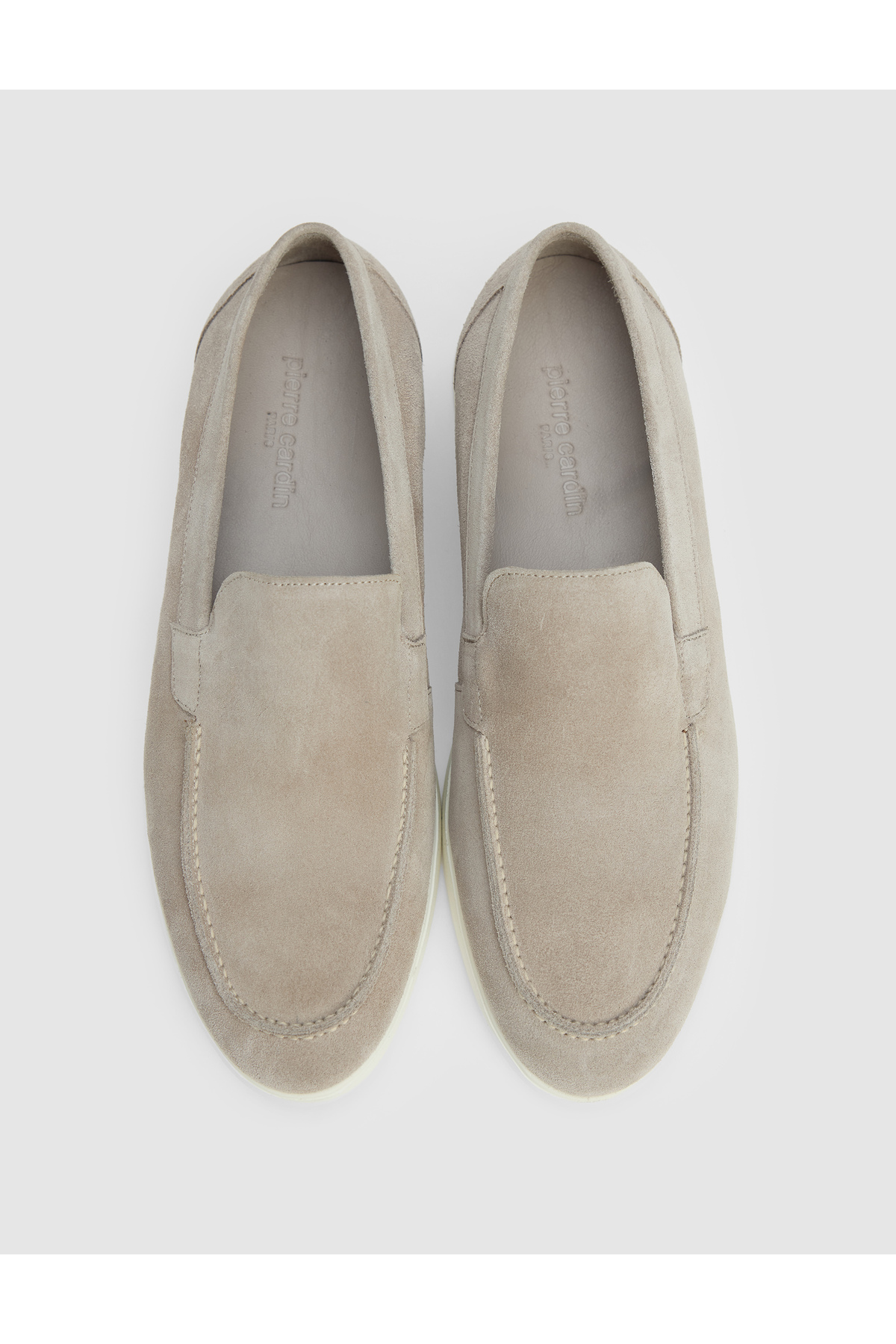 Pierre Cardin Bej %100 Deri Eva Taban Süet Loafer Ayakkabı 50327106-VR011 görsel 6