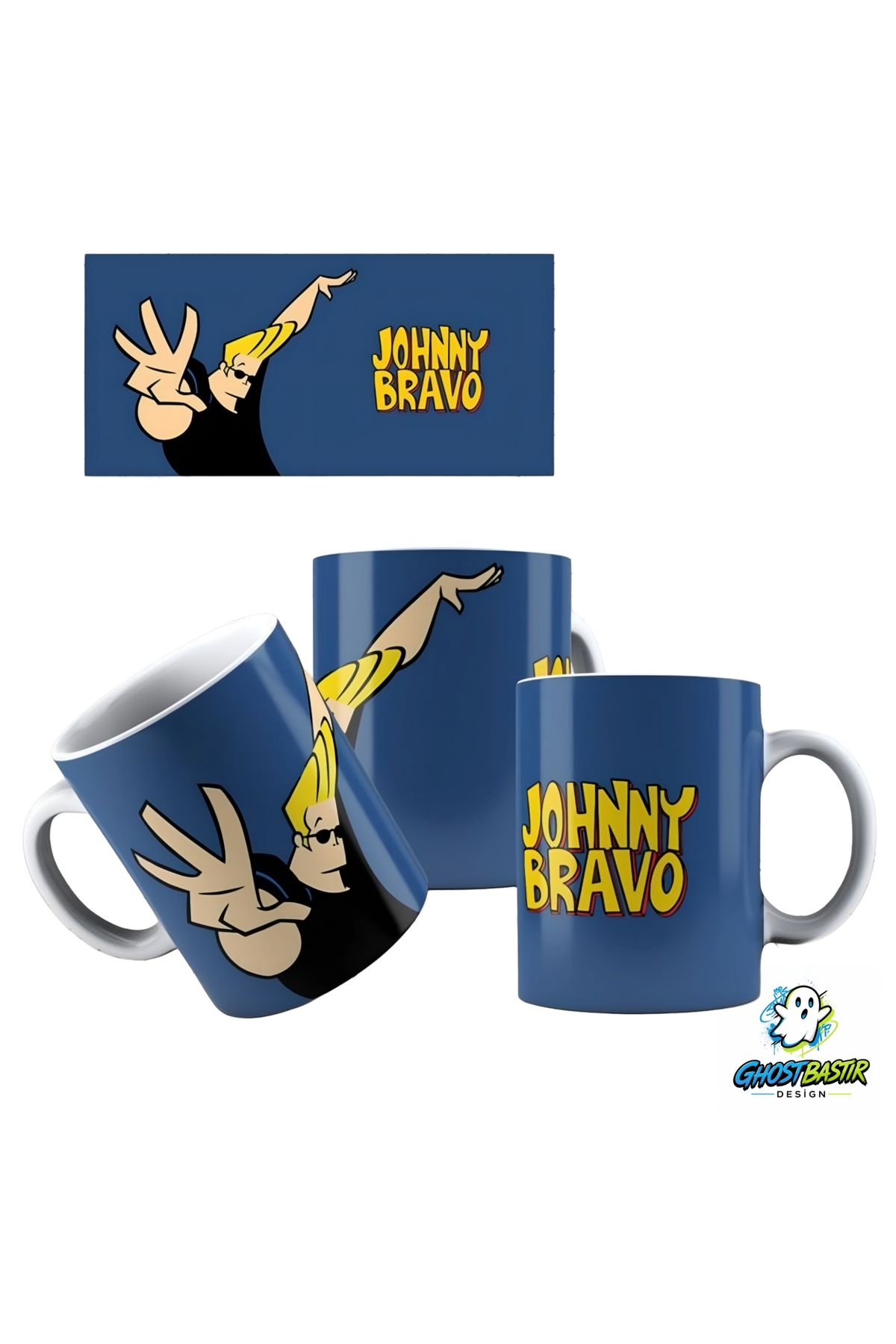 Johnny Bravo Kupa Bardak | Tek Adet K0267