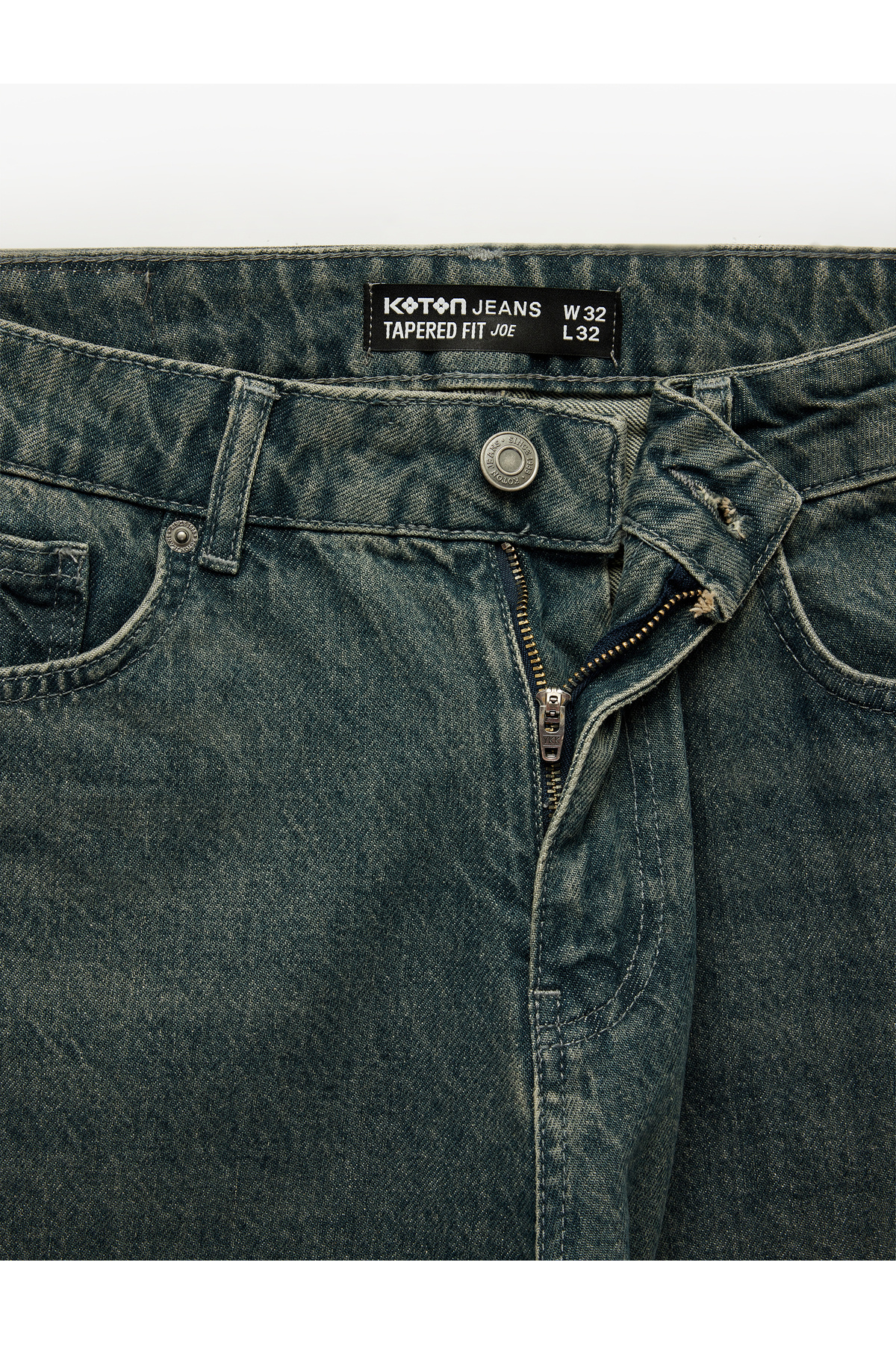 Koton Normal Bel Regular Fit Tapered Jean Pantolon - Joe Jean görsel 8