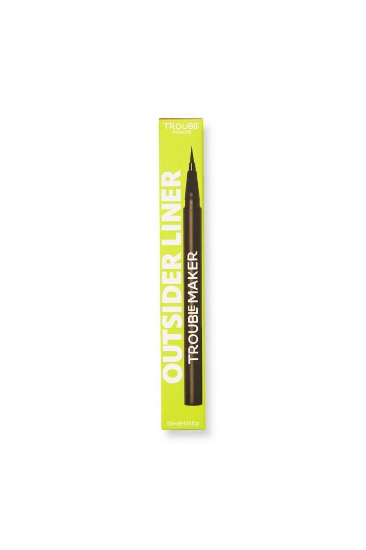 Outsider Sıvı Eyeliner Kahve — مشکی TM025600 — تصویر 3 از 3