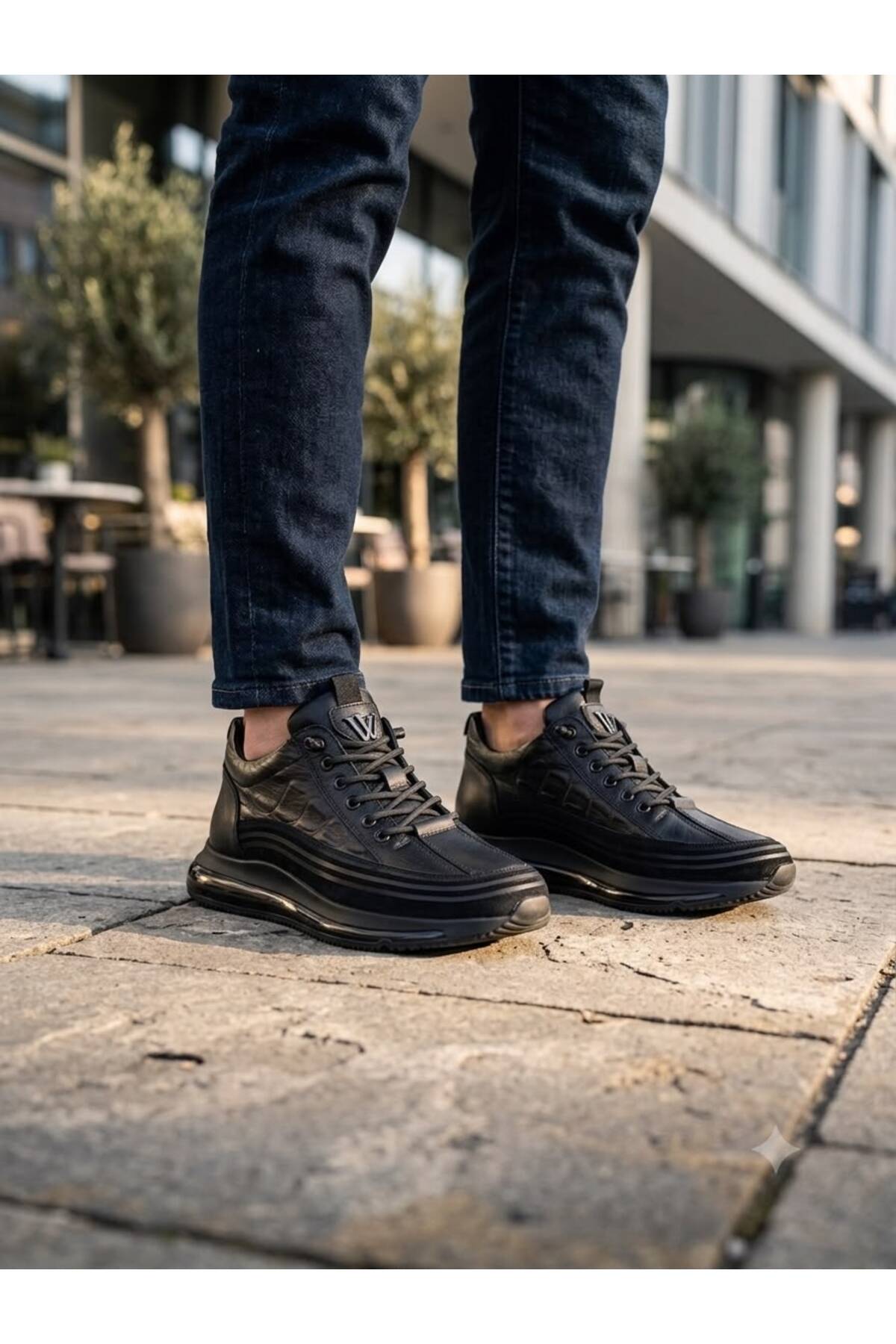 Voyager M053 Erkek Deri Casual Bot