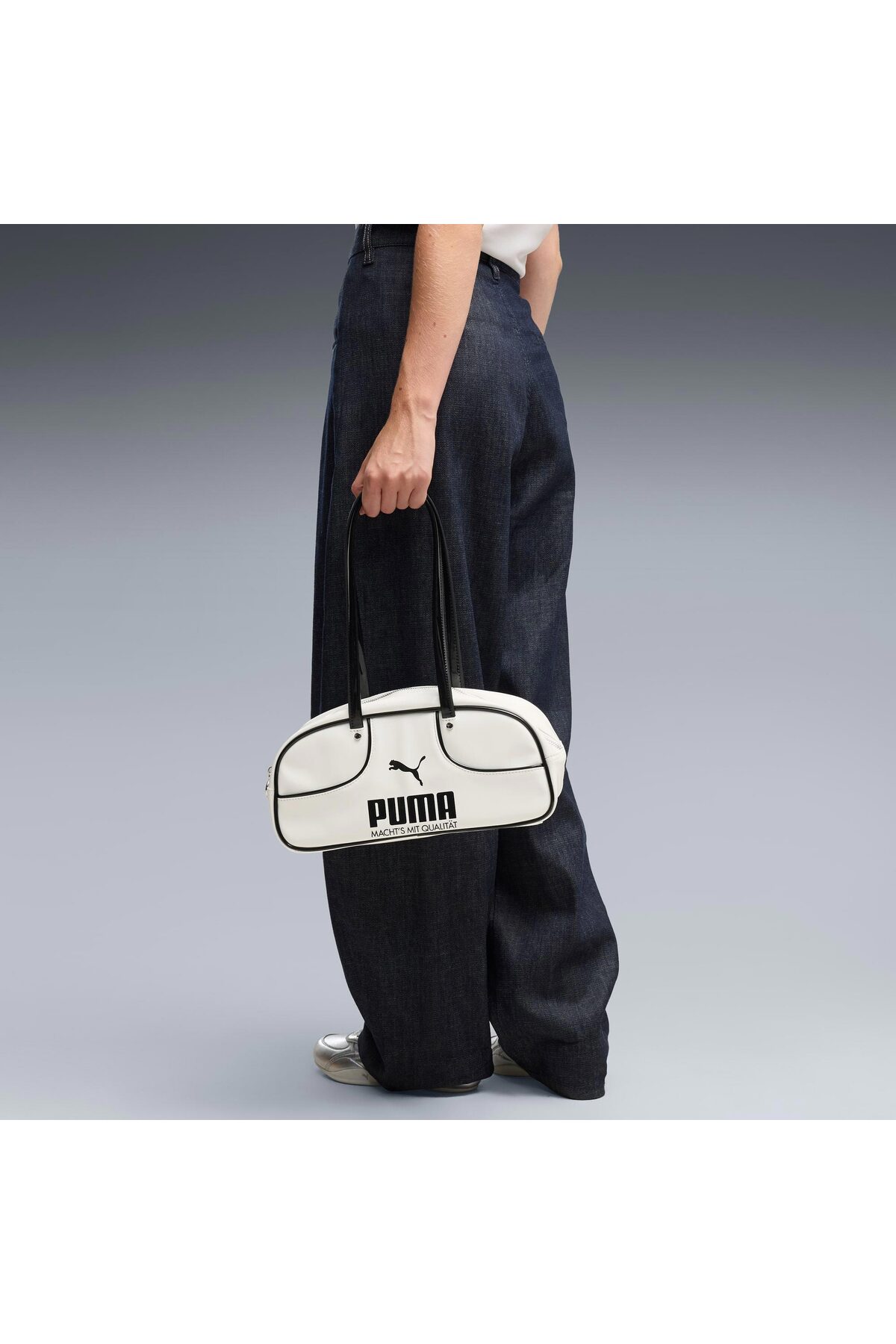 VAN プレミアムグッズ Puma 1976 Flute Kadın Beyaz Omuz Çantası (092864-02) - Fiyatı