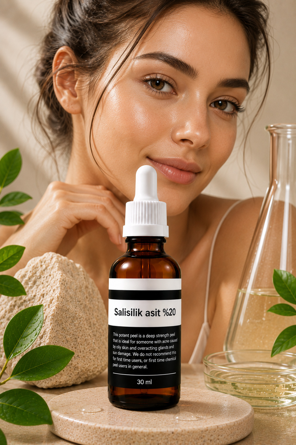 Ciltte Biriken Yağı ve Ölü Deri Hücrelerini Arındıran %20 Salisilik Asit Peeling Serum ile Profesyonel Bakım — TYC96C9812C94302F707EE900 — تصویر 4 از 8
