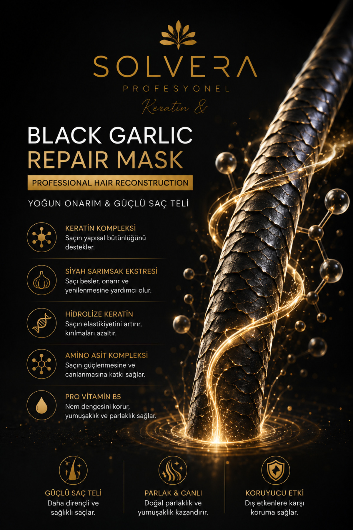 Professional Hair Mask 1000 ml (1 Kg) — 8684553072695 — تصویر 2 از 2