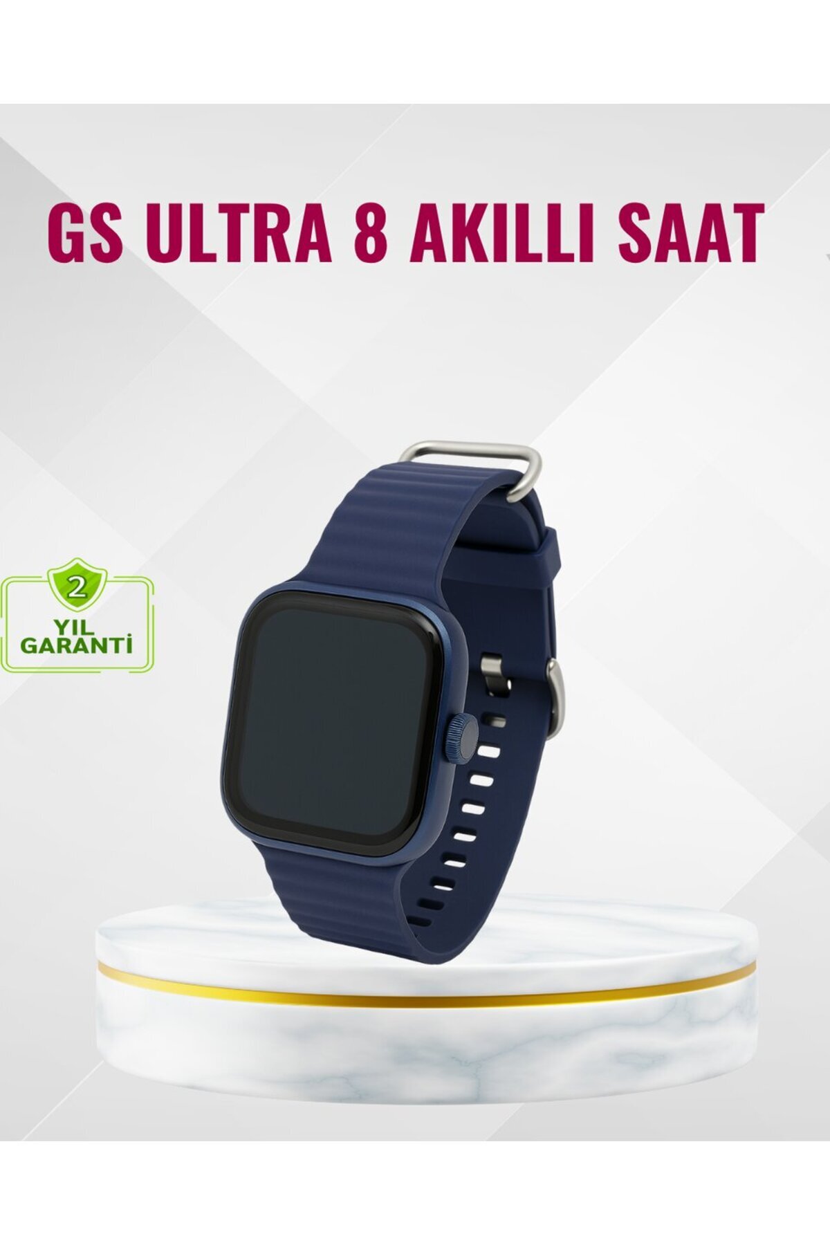 Ultra Akıllı Saat 2.05 İnç Büyük Ekran Bluetooth Aramalı IP67