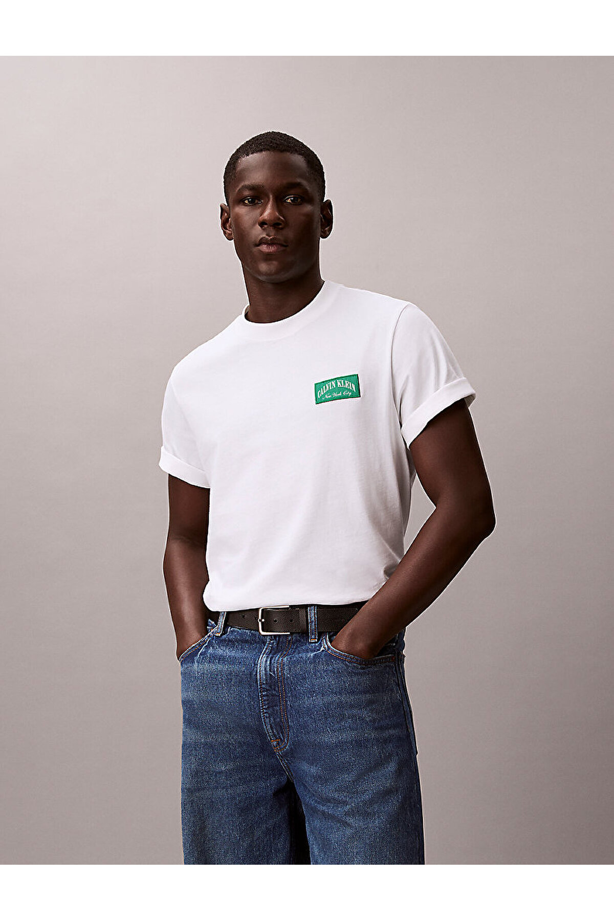 تیشرتمردانهCalvin Kleinسفید