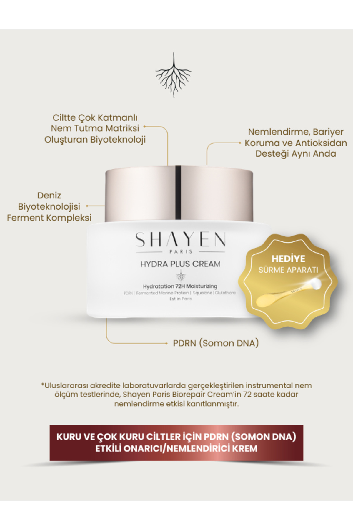 Shayen Nem Rutini - Hediyeli - Biorepair Krem™ + Hydroplus Krem™ +Hediye Vita C Complex Serum™ — RPS-0015 — تصویر 3 از 5