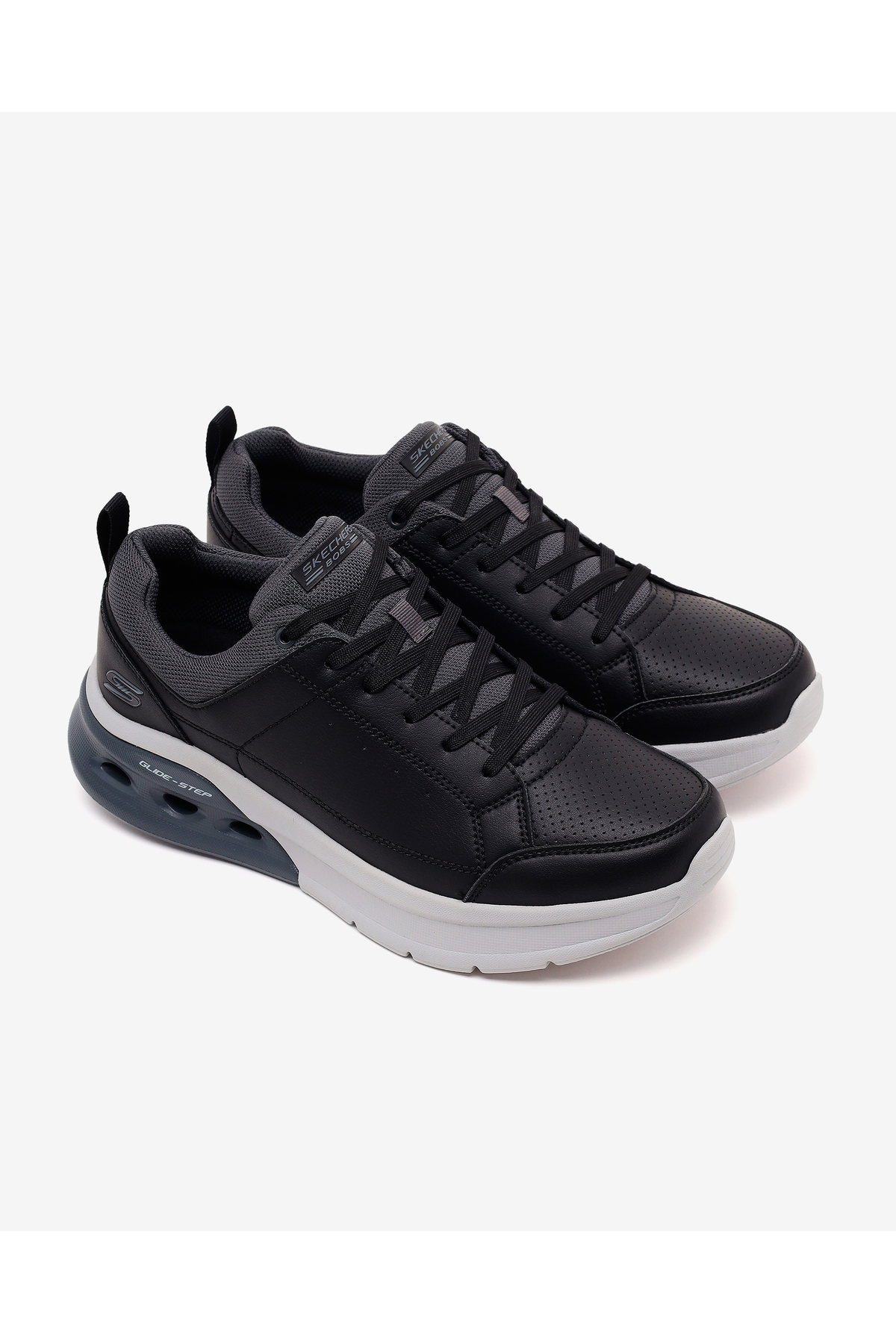 SKECHERS BOBS ARC WAVES 2.0 Erkek Siyah Spor Ayakkabı 118343 BLK görsel 5
