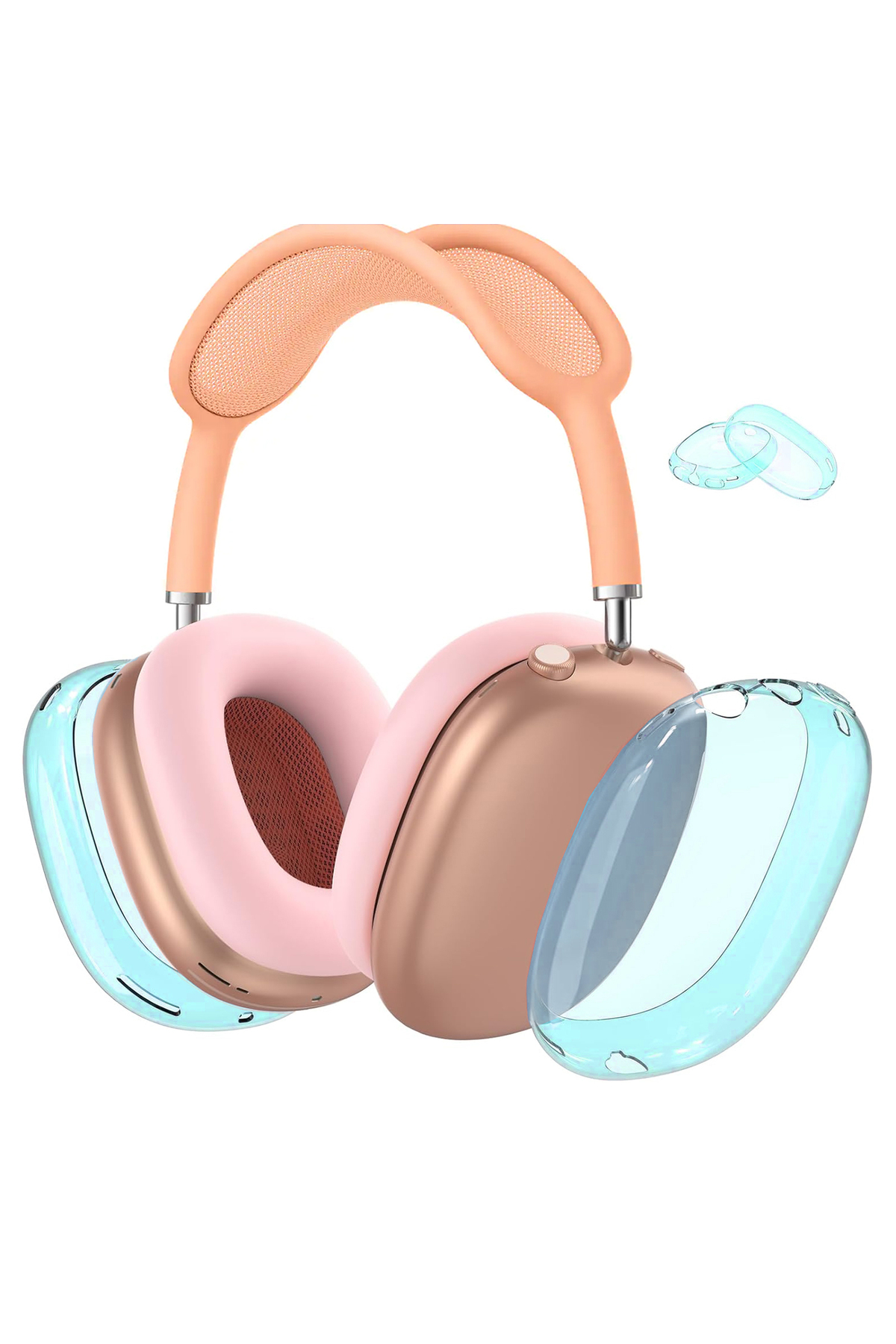 AirPods Max 2 本体 + Smart Case CaseOnn Apple AirPods Max 2 / AirPods Max Kılıf Transparan Silikon