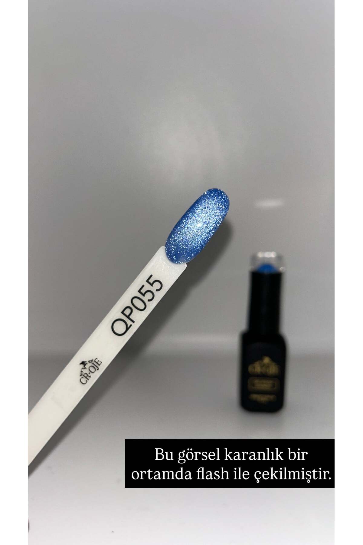 Inci Tanecikli Manyetik Cat Eye / Kedi Gözü- QP055 (5 ML) — رنگارنگ yenicateyeserisi — تصویر 3 از 4
