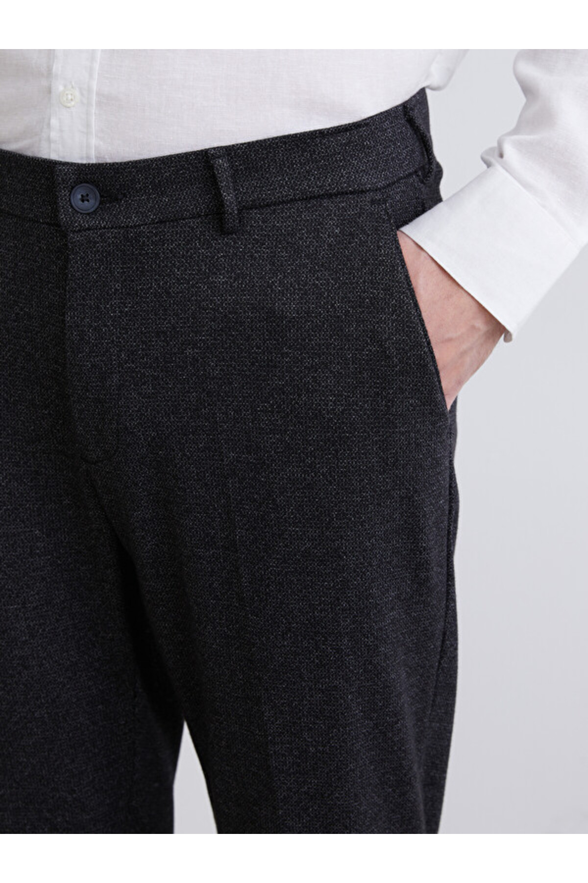 Timeless Clothing & Zamansız Seçimler StandartKalıp Erkek Takım Elbise Pantolonu — رنگارنگ OZ356881459152325 — تصویر 3 از 3