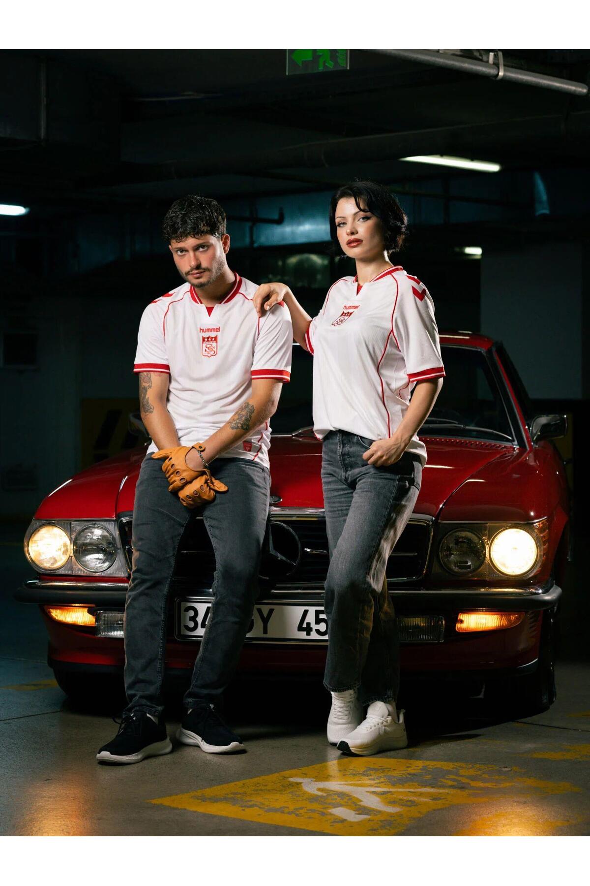 Hml Sivasspor Retro White Jersey 26/27 هامل لباس فوتبال hummel